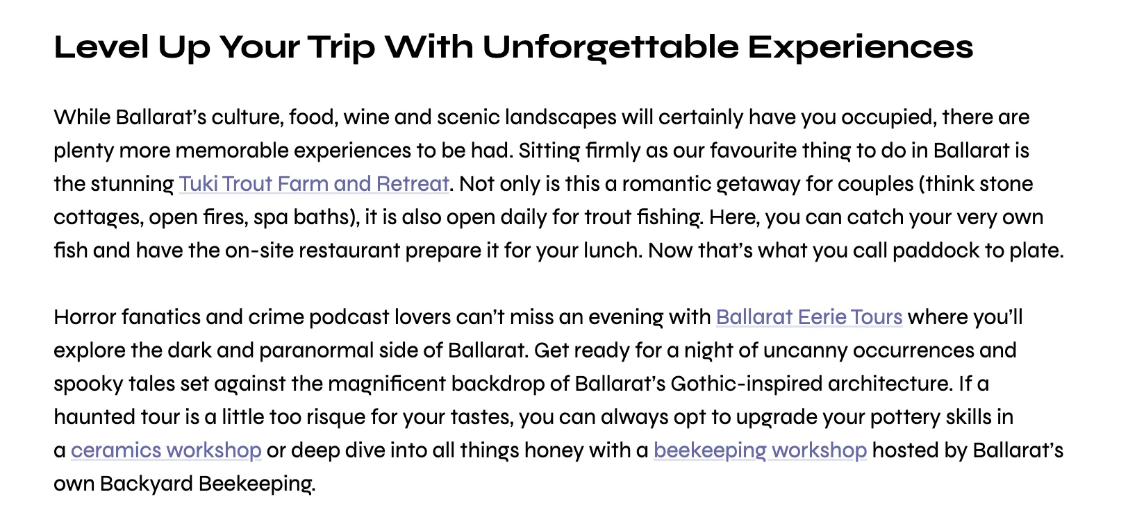 Urban List 9th July 2025 - Hotel Vera Ballarat