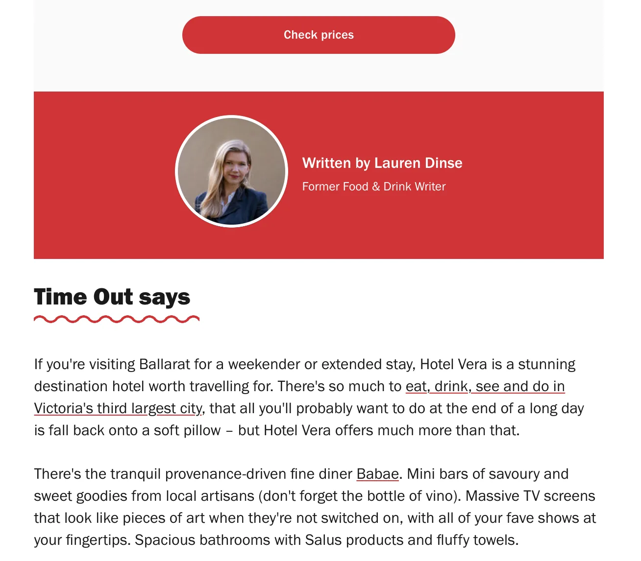 Time Out 26th September 2024