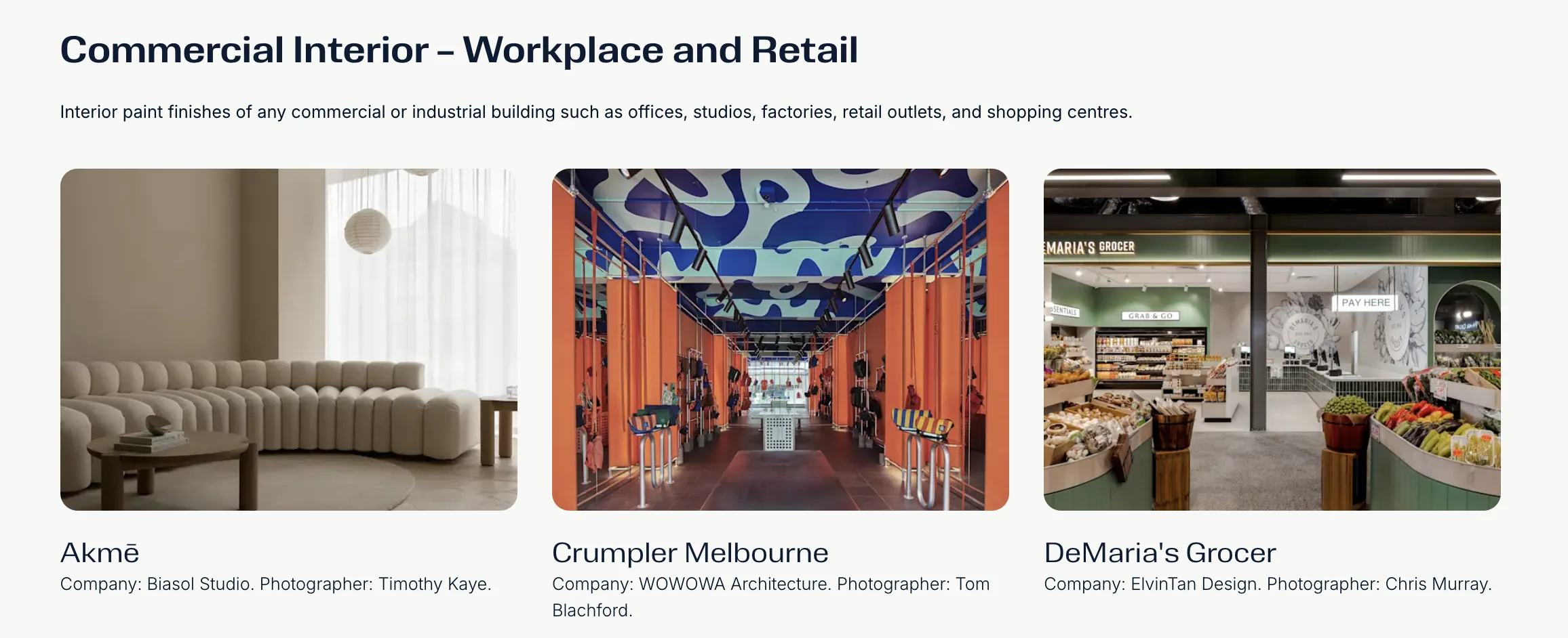 DULUX COLOUR AWARDS: Commercial Interior – Public and Hospitality 2023