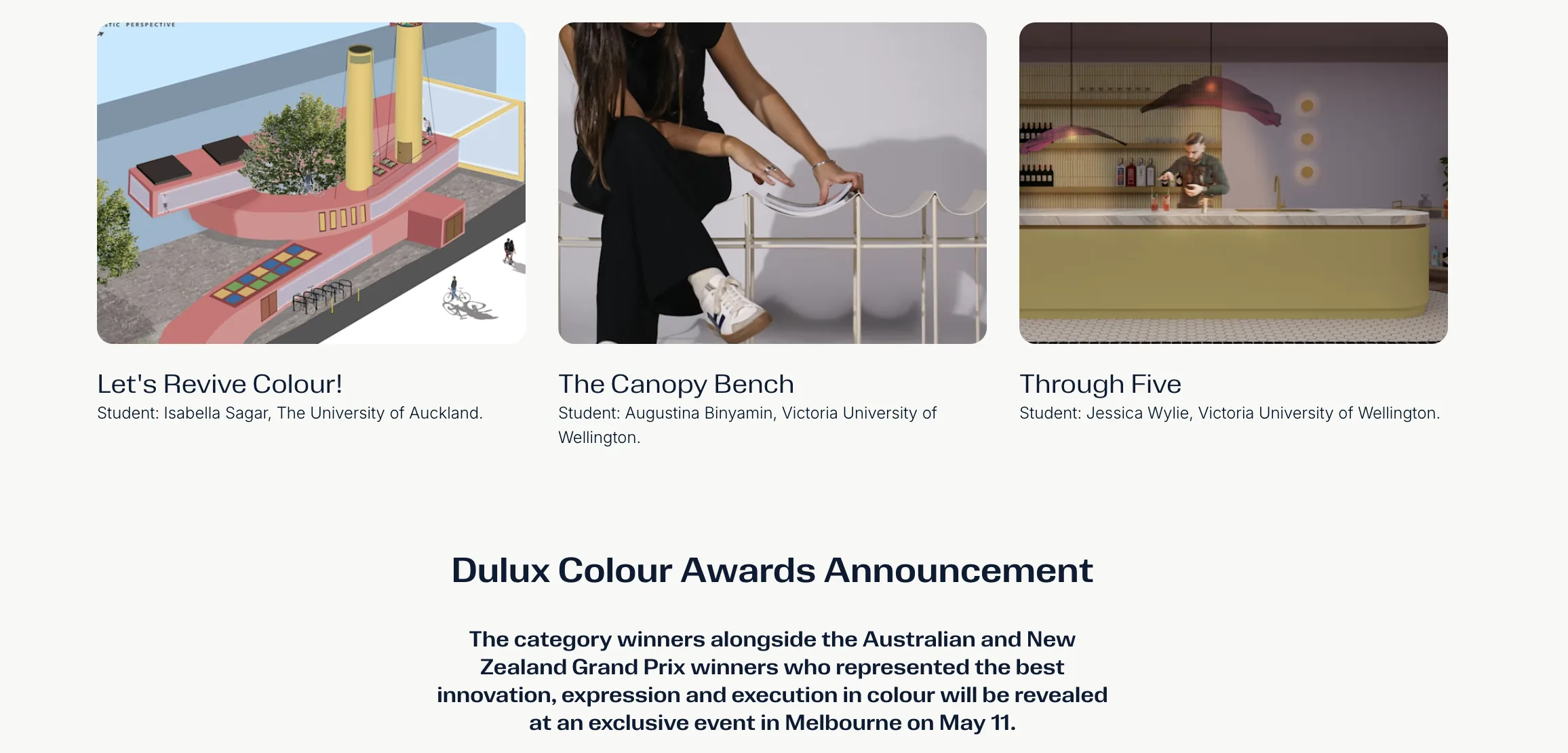 DULUX COLOUR AWARDS: Commercial Interior – Public and Hospitality 2023