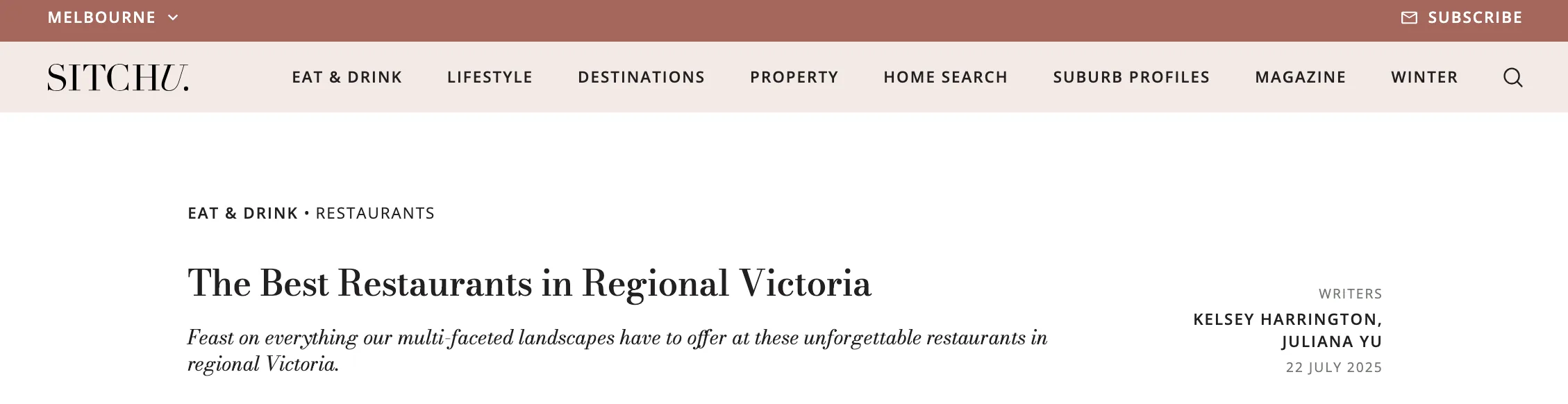 Sitchu Melbourne 22th July 2025 - Hotel Vera Ballarat