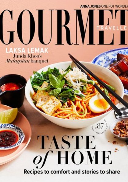 Australian Gourmet Traveller, May 2021 cover copy