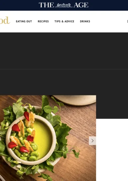 The Age: Good Food 18th November 2024
